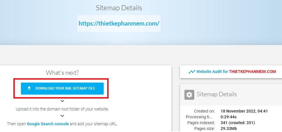 Tạo XML Sitemap bằng công cụ Online XML-Sitemaps.com - ảnh 3